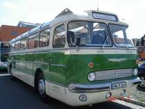 Mit diesem Ikarus55 wurden anlsslich der Erffnung des neuen Bahnsteiges am 04.05.07 in Wilkau-Hasslau Stadtrundfahrten angeboten.