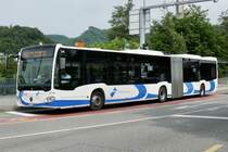 MB C2 G Nr. 214 der BOGG am 22.5.22 beim Bahnhof Olten.