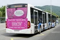 Heckansicht des MB C2 G 209  Solothurn  der BOGG am 22.5.22 beim Bahnhof Olten.