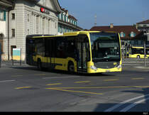 STI - Mercedes Citaro Nr.179 unterwegs vor dem SBB Bahnhof Thun am 14.05.2022