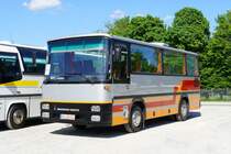 Magirus R 81 Bj. 1983, Mai 2022 beim 8. Oldtimerbustreffen in Bad Mergentheim 