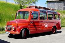 Menarini Fiat 615N Bj. 1954, Mai 2022 beim 8. Oldtimerbustreffen in Bad Mergentheim 