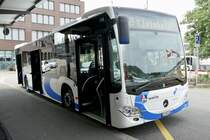 MB C2 hybrid 116 der BOGG am 22.5.22 beim Bahnhof Olten.