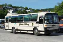 Mercedes O 303 13 KHP Bj. 1987  Osburg , Mai 2022 beim 8. Oldtimerbustreffen in Bad Mergentheim