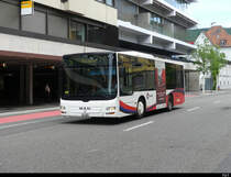 RVBW - MAN Lion`s City  Nr.90  AG 16769 unterwegs in Baden am 21.05.2022
