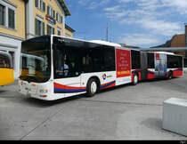 RVBW - MAN Lion`s City  Nr.166  AG 60318 unterwegs in Baden am 21.05.2022