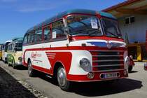 Neoplan SH 6 Bj. 1955  Adorf , Mai 2022 beim 8. Oldtimerbustreffen in Bad Mergentheim