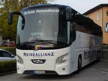 VDL Futura von Reise-Allianz/Schütz Reisedienst aus Deutschland in Sassnitz am 19.10.2019