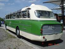 Hier der  tolle Hintern  des Ikarus 55.