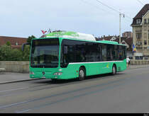 BVB - Gas Mercedes Citaro Nr.809  BS  2809 unterwegs in der Stadt Basel am 22.05.2022