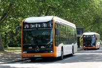 Mercedes eCitaro  rnv  LU-E 7618 , Ludwigshafen Juni 2022