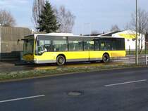 Mercedes-Benz O 530 I (Citaro) auf der Linie 191 nach S-Bahnhof Marzahn an der Haltestelle Hellersdorf Cecilienstra�e/Blumberger Damm.