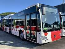 Neuer MB C2 LE Ü für die TPF am 11.6.22 bei Evobus in Winterthur.