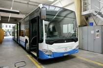 MB C2 G Nr. 4 von Rheintal Bus am 11.6.22 bei der Tag der offenen Tür in Altsätten SG.