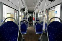 Blick in den Fahrgastraum des MB C2 G Nr. 4 von Rheintal Bus am 11.6.22 beim Tag der offenen Tür in Altstätten.