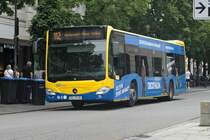 Mercedes-Benz Citaro 2. Generation von Stadtverkehr Rosenheim (RO-YS 90) als Linie 112 in Rosenheim, Münchener Straße. Aufgenommen 3.6.2022.