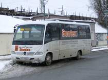 Homann Busreisen am 18.02.09 Bahnhof Frankfurt/Oder