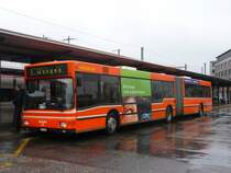Olten - MAN Bus Nr.18  SO 134857 unterwegs auf der Linie 1 in Olten am 07.02.2009