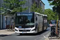 MAN Lion's City, in den Straßen von Koblenz unterwegs. 06.2022