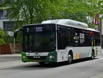 DD 9916, MAN Lion's City vom Tice, gesehen in Esch belval. 06.2022