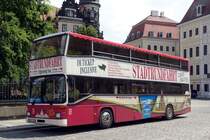 MAN SD 202  Stadtrundfahrt Dresden , Dresden Juni 2022