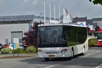 RG 5008, Setra S 416 Levon Sales Lentz, unterwegs in Richtung Vianden, aufgenommen in Marnach. 06.2022
