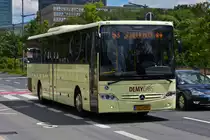 DC 4458, Mercedes Benz intouro von Demy Cars, als Schülertransport unterwegs in der Stadt Luxemburg. 06.2022