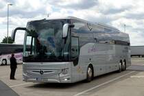 Mercedes Tourismo L  Wörlitz , Raststätte A 9 Juni 2022