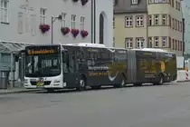MAN Lion's City der Ingolstädter Verkehrsgesellschaft (IN-VG 1811) als Linie 11 an der Haltestelle Harderstraße in Ingolstadt. Aufgenommen 21.6.2022.