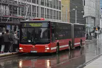 MAN Lions City 5009, auf der Tramersatzlinie 7, bedient die Haltestelle T-Centralen. Die Aufnahme stammt vom 02.06.2022.