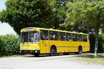 Mercedes O 307 Bj. 1986  IG Bahnbus , ehem. DB 7-130 und ehem. SWEG, Breitenauer See Juni 2022