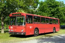Mercedes O 307 Bj. 1986  IG Bahnbus , ehem. DB 19-665, Breitenauer See Juni 2022