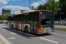 DU 9537, Mercedes Benz Citaro des VDL, unterwegs in der Stadt Luxemburg, aufgenommen 06.2022. 


