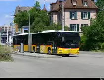 Postauto - MAN Lion`s City  AG  17140 in Zürich Wiedikon am 26.06.2022