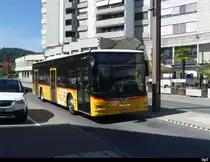 Postauto - MAN Lion`s City  BL  141298 in Laufen am 03.07.2022