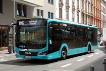 MAN Lion's City 12 Hybrid  In-der-City-Bus , Frankfurt Juni 2022