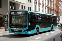 MAN Lion's City 12 Hybrid  In-der-City-Bus , Frankfurt Juni 2022