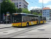 Postauto - Solaris ZH 90874 in ZH-Wiedikon am 26.06.2022
