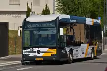 DC 4404, Mercedes Benz eCitaro  von Demy Cars, in den Straßen der Stadt Luxemburg. 07.2022