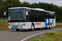 VS 1546, Setra S 418 Le von Voyages Simon als Shuttle beim Tag der offenen Tür bei der luxemburgischen Armee nahe Diekirch unterwegs. 10.07.2022