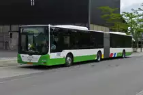 FZ 8792, MAN Lion’s City an der Bushaltestelle in Esch Belval aufgenommen. 06.2022 