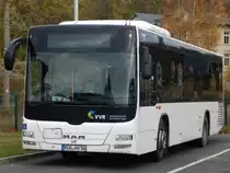 MAN Lion's City der VVR in Sassnitz am 31.10.2019