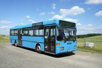 Bus Rheinland-Pfalz: Mercedes-Benz O 405 (KH-RH 412) der Rudolf Herz GmbH & Co. KG, aufgenommen im Juni 2022 in der Nähe von Becherbach (​Pfalz), einer Ortsgemeinde im Landkreis Bad Kreuznach in Rheinland-Pfalz.