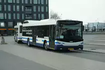 ZVB 170 mit Anhänger 502 im Testeinsatz bei Arriva Nederland am Busbahnhof in Doetinchem am 23.03.2015, 15.17u. Digi Bild 99575.