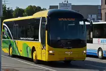 LW 8538, MAN Lion‘s Regio, der Gemeinde Hesperingen, unterhalb der Stadt Luxemburg, gesichtet  in Marnach im Norden des Landes. 07.2022. 