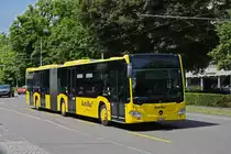 Mercedes Citaro 89 der AAGL, auf der Linie 80, fährt zur Haltestelle beim Hammermann am Aeschenplatz. Die Aufnahme stammt vom 20.05.2022.