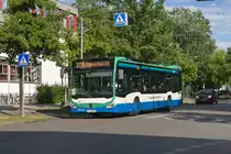 Mercedes-Benz Citaro 2. Generation von Geldhauser (M-C 2936) als Linie 229 in Ottobrunn, Karl-Stieler-Straße. Aufgenommen 14.7.2022.