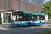 Solaris Urbino von Ettenhuber (Bus 2459, M-E 2382) als Linie 241 in Ottobrunn, Karl-Stieler-Straße. Aufgenommen 14.7.2022.