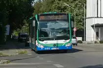 Mercedes-Benz Citaro 2. Generation (M-E 1984) als Linie 241 in Ottobrunn, Ottostraße. Aufgenommen 14.7.2022.