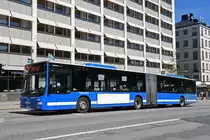 MAN Lions City 4029, auf der Linie 2 fährt durch die Odengatan. Die Aufnahme stammt vom 05.06.2022.